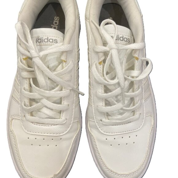 Adidas White Lace-Up Sneakers - Picture 3 of 6